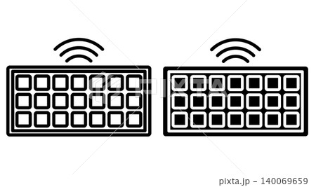 Keyboard icon design template Keyboard icon design template 140069659