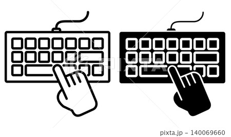 Keyboard icon design template Keyboard icon design template 140069660