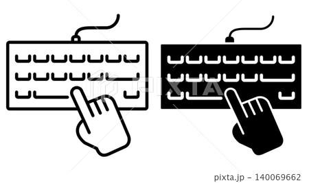 Keyboard icon design template Keyboard icon design template 140069662