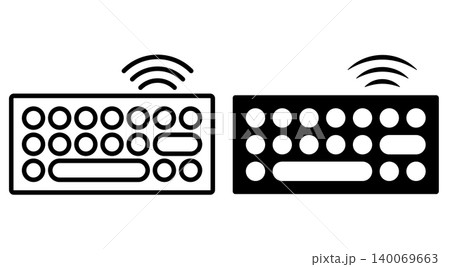 Keyboard icon design template Keyboard icon design template 140069663
