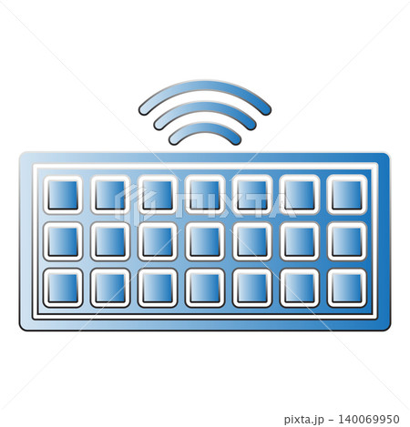 Keyboard icon design template 140069950