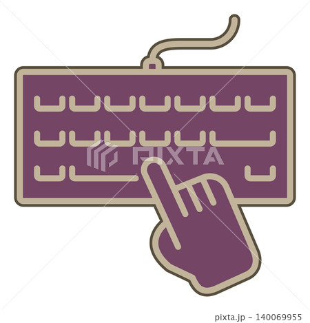 Keyboard icon design template Keyboard icon design template 140069955