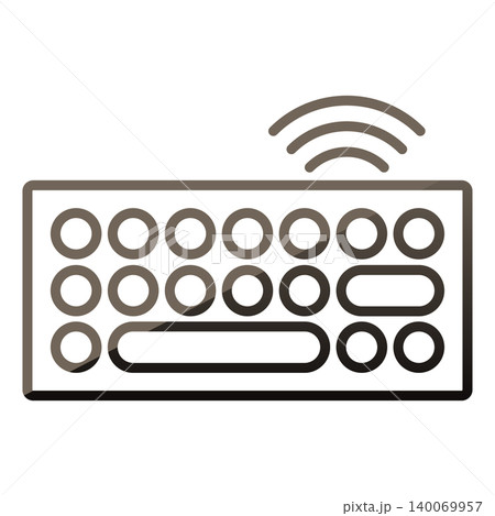 Keyboard icon design template Keyboard icon design template 140069957