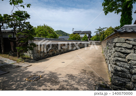 山口県/ 世界遺産  萩城下町 「鍵曲」（明治日本の産業革命遺産・構成資産） 140070000