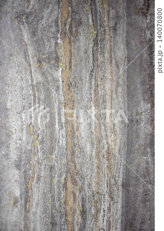 Grey travertine marble stone with fine hollow vertical streaks. 140070800