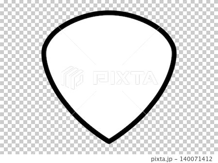 Guitar pick icon, teardrop shape, stringed instrument, pick, music, vector illustration Guitar pick icon, teardrop shape, stringed instrument, pick, music, vector illustration 140071412
