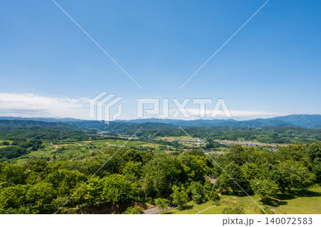 山形の自然風景 山並みの雄大な景観 山形の自然風景 山並みの雄大な景観 140072583