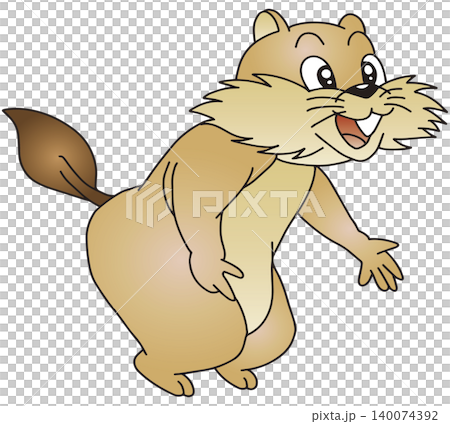 Hand-drawn animal illustration ☆ Beaver Hand-drawn animal illustration ☆ Beaver 140074392