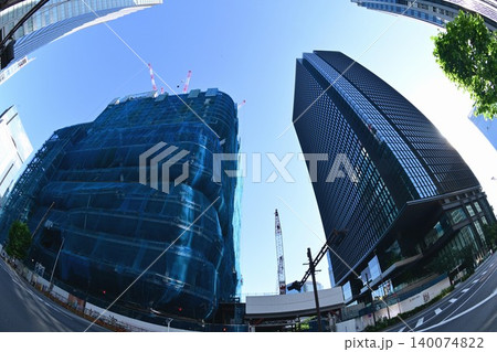 建設中の東京トーチ 建設中の東京トーチ 140074822