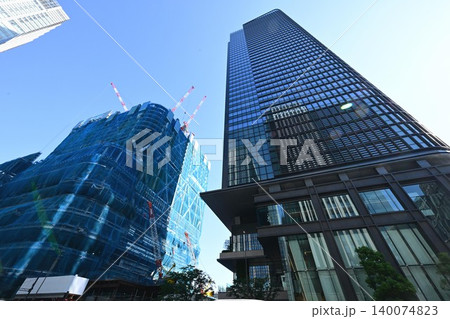 建設中の東京トーチ 建設中の東京トーチ 140074823