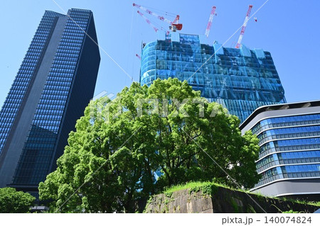 建設中の東京トーチ 建設中の東京トーチ 140074824