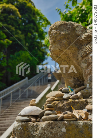 大洗磯前神社の狛犬 大洗磯前神社の狛犬 140075083