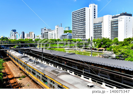 JR飯田橋駅付近より市ヶ谷方面を望む(東京都千代田区、新宿区)【2026.5】 JR飯田橋駅付近より市ヶ谷方面を望む(東京都千代田区、新宿区)【2026.5】 140075347
