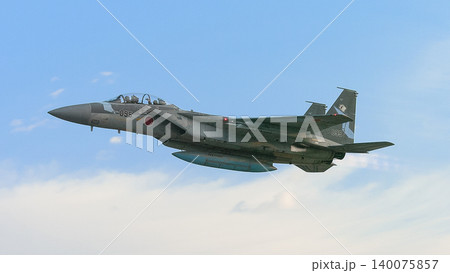 雲上を飛ぶ航空自衛隊飛行教導群F-15DJイーグル 140075857