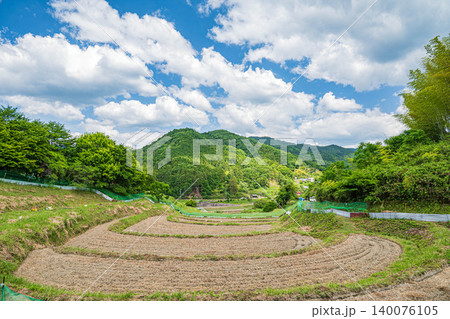 稲渕の棚田　日本の棚田百選　奈良県明日香村 140076105