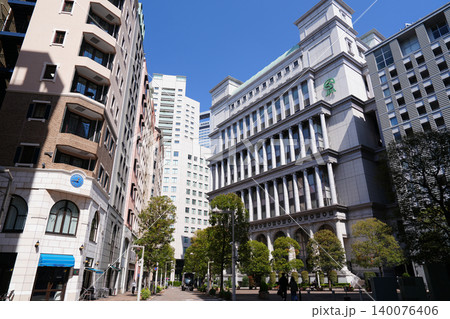 東京・汐留のイタリア街の風景 東京・汐留のイタリア街の風景 140076406