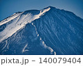 河口湖から眺めた富士山 140079404