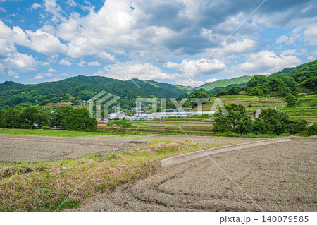 稲渕の棚田 日本の棚田百選 奈良県明日香村 稲渕の棚田 日本の棚田百選 奈良県明日香村 140079585
