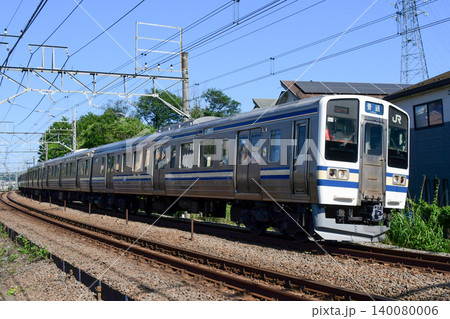211系2000番台ナノN608編成スカ色帯 211系2000番台ナノN608編成スカ色帯 140080006