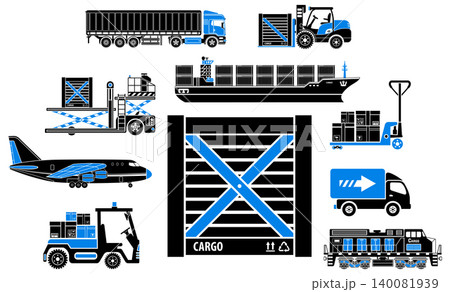 Cargo Delivery Concept Cargo Delivery Concept 140081939