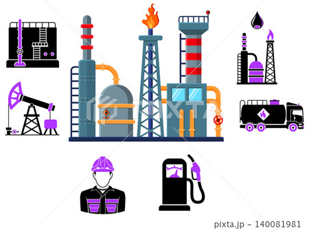 Oil Industry Infographics Oil Industry Infographics 140081981