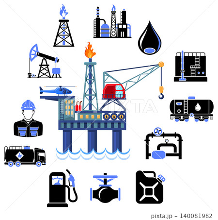 Oil Industry Concept Oil Industry Concept 140081982