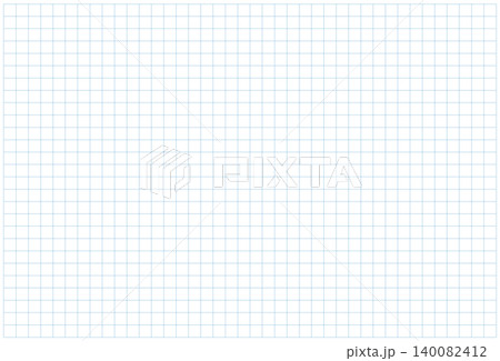 Blue grid wide squared paper. Notebook sheet blank. Mathematics pattern. Blue grid texture on white background. Typography flat layout for making notebooks production for school. Education backdrop. Blue grid wide squared paper. Notebook sheet blank. Mathematics pattern. Blue grid texture on white background. Typography flat layout for making notebooks production for school. Education backdrop. 140082412