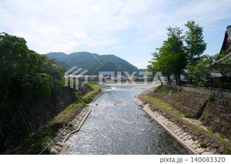岐阜県飛騨市_今宮橋から西側風景6_2025年6月 岐阜県飛騨市_今宮橋から西側風景6_2025年6月 140083320
