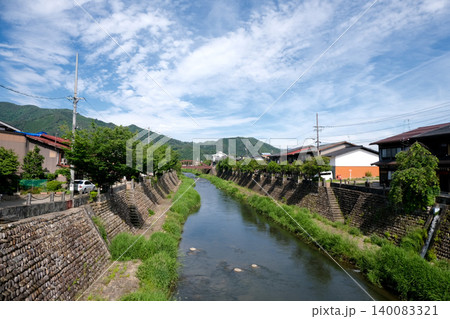 岐阜県飛騨市_今宮橋から東側風景1_2025年6月 140083321