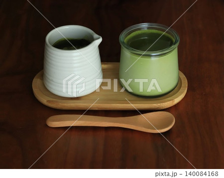 抹茶パンナコッタ 抹茶パンナコッタ 140084168