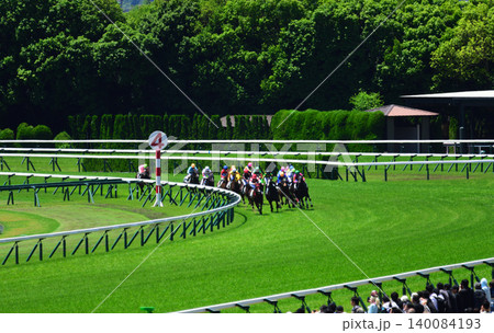 京都競馬場第四コーナー 京都競馬場第四コーナー 140084193