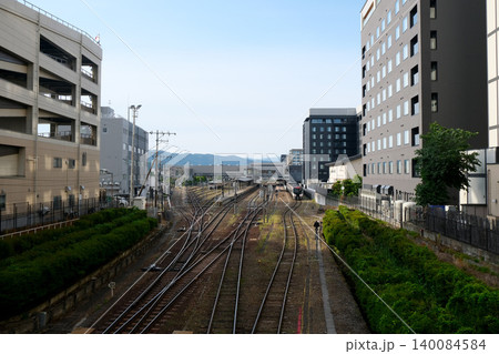 岐阜県高山市_花里跨線橋から高山駅11_2025年6月 140084584