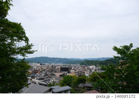 岐阜県高山市_城山公園照蓮寺付近からの景色1_2025年6月 岐阜県高山市_城山公園照蓮寺付近からの景色1_2025年6月 140085172