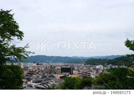 岐阜県高山市_城山公園照蓮寺付近からの景色2_2025年6月 岐阜県高山市_城山公園照蓮寺付近からの景色2_2025年6月 140085173