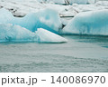 Icebergs in Jokulsarlon, a glacial lake in Iceland 140086970