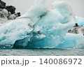 Icebergs in Jokulsarlon, a glacial lake in Iceland 140086972