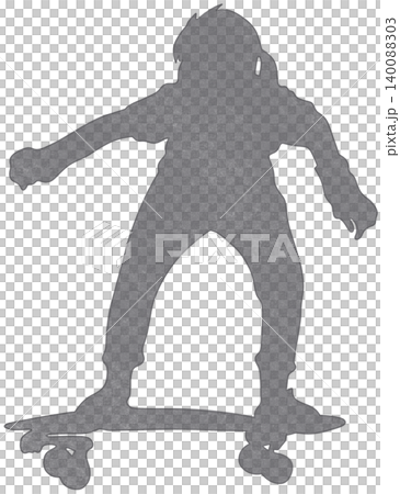 skateboard people shadow skateboard people shadow 140088303