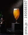 Glass of light beer 140088397