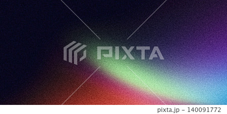 Grainy background, red purple green vibrant color shape on black backdrop, abstract dark noise texture banner poster header cover wallpaper design Grainy background, red purple green vibrant color shape on black backdrop, abstract dark noise texture banner poster header cover wallpaper design 140091772