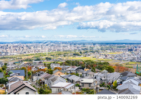 名取市那智が丘 町並み 仙台市太白区あすと長町から南仙台方面 名取市那智が丘 町並み 仙台市太白区あすと長町から南仙台方面 140092269