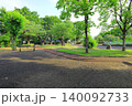 公園内に設置されたウオーキング専用歩道 140092733