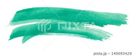green brush isolated on transparent background green watercolor green brush isolated on transparent background green watercolor 140093429