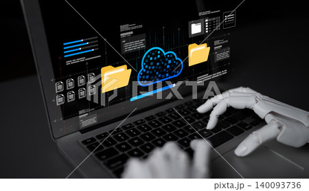 Robotic Hand Typing on Laptop with Cloud Storage Interface and Virtual Data Representation in Dark Environment Ledger Robotic Hand Typing on Laptop with Cloud Storage Interface and Virtual Data Representation in Dark Environment Ledger 140093736