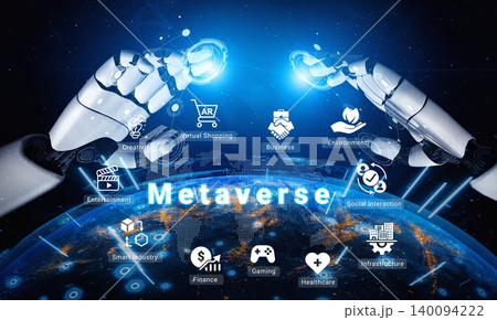 AI-powered metaverse ecosystem and digital network Parse AI-powered metaverse ecosystem and digital network Parse 140094222