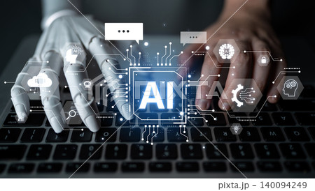 A conversational AI demonstrating its cognitive and chatbot capabilities. Fermion 140094249