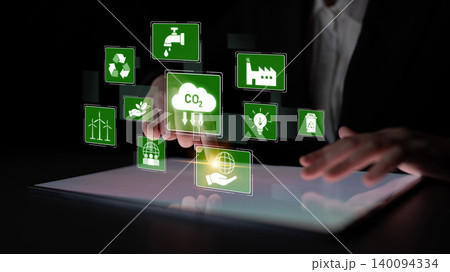 ESG concept showing environmental, social, and governance elements Latch ESG concept showing environmental, social, and governance elements Latch 140094334