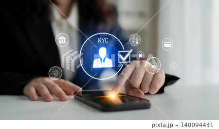 Digital KYC verification process with ID authentication Latch Digital KYC verification process with ID authentication Latch 140094431