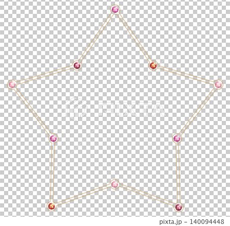 簡約寶石相框,星形,紅色 簡約寶石相框,星形,紅色 140094448
