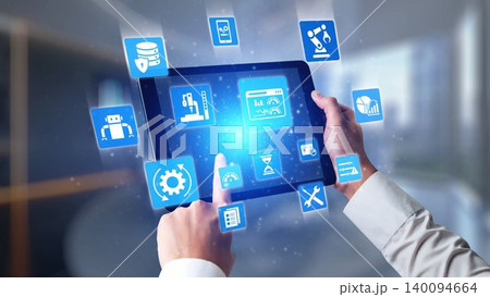 Predictive maintenance icons for industrial automation and smart factory Gist Predictive maintenance icons for industrial automation and smart factory Gist 140094664
