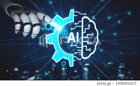 Generative AI showcasing its cognitive capabilities for industrial automation. Fermion Generative AI showcasing its cognitive capabilities for industrial automation. Fermion 140095025